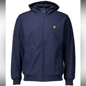 LYLE & SCOTT Mesh Back Softshell Jacket Dark Navy  Size Medium NWOT